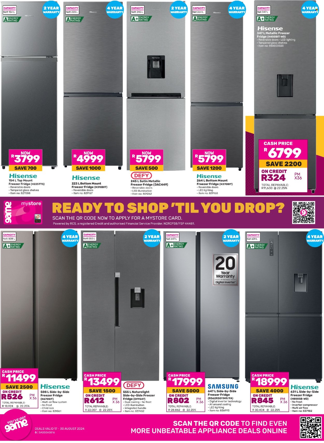 Game specials - 17/08/2024 - 30/08/2024. Page 6