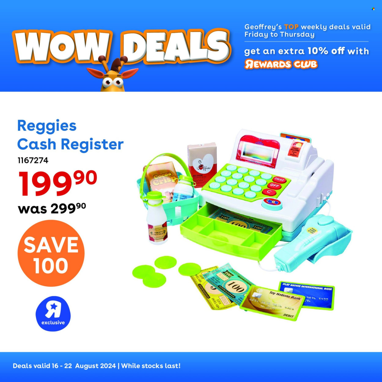 Toys R Us specials - 16/08/2024 - 22/08/2024. Page 7