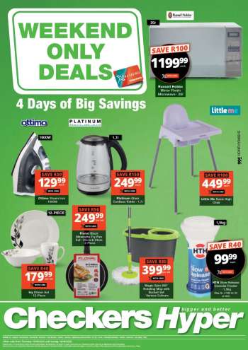 Checkers catalogue  - 15/08/2024 - 18/08/2024.