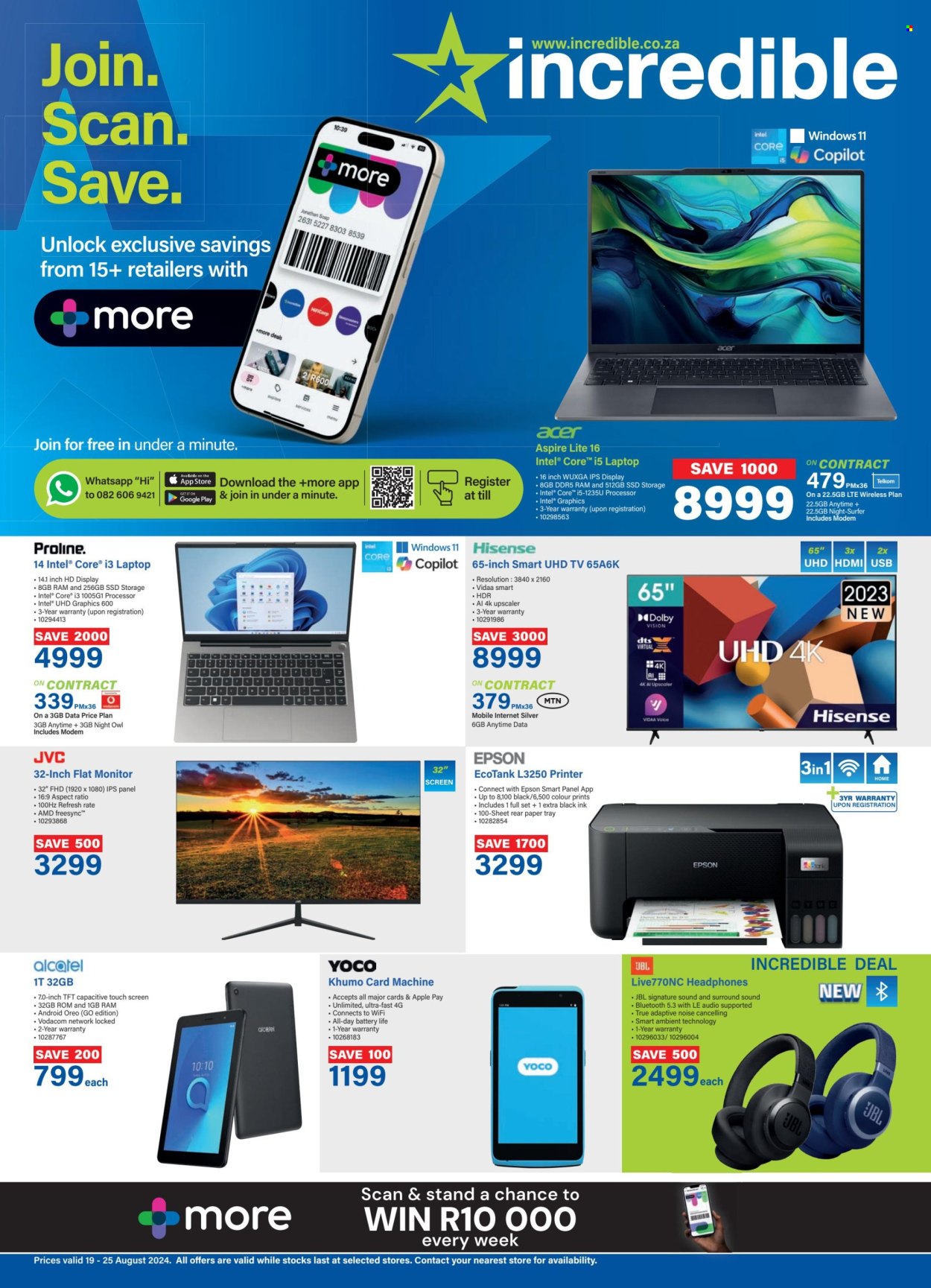 Incredible Connection specials - 19/08/2024 - 25/08/2024. Page 1