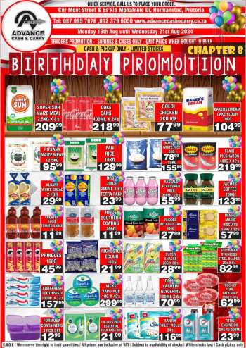 Advance Cash & Carry catalogue  - 19/08/2024 - 21/08/2024.