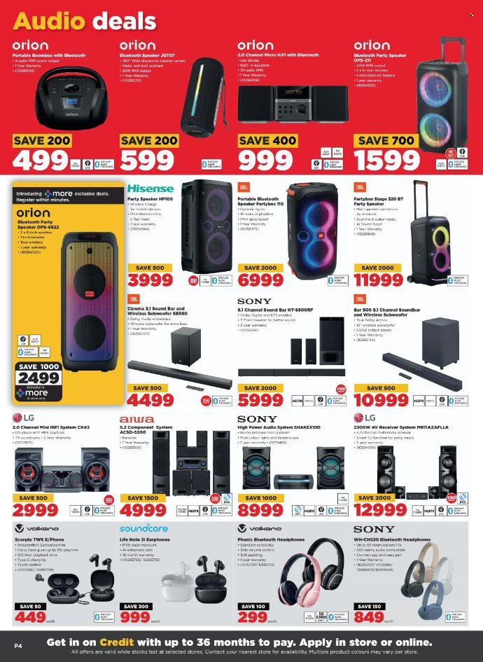 HiFi Corp specials - 19/08/2024 - 25/08/2024. Page 4
