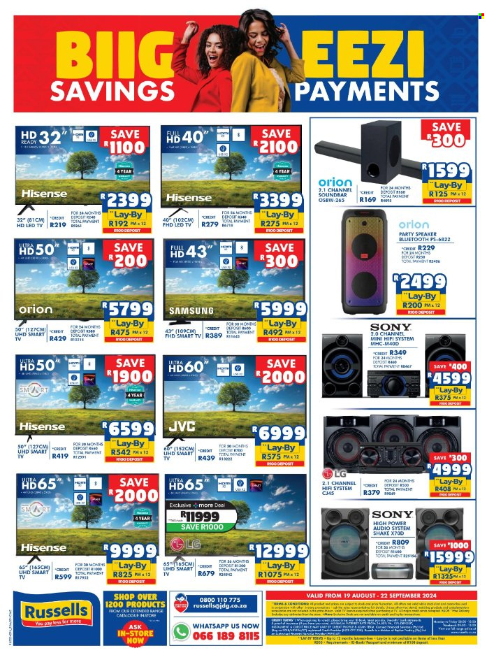 Russells specials - 19/08/2024 - 22/09/2024. Page 16