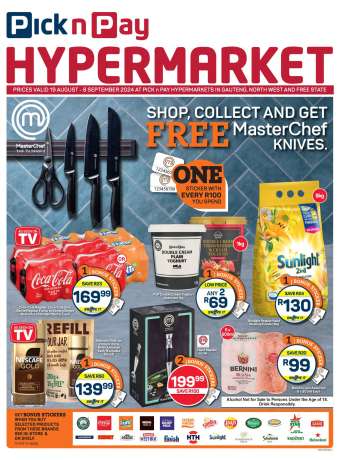 Pick n Pay Hypermarket catalogue  - 19/08/2024 - 08/09/2024.