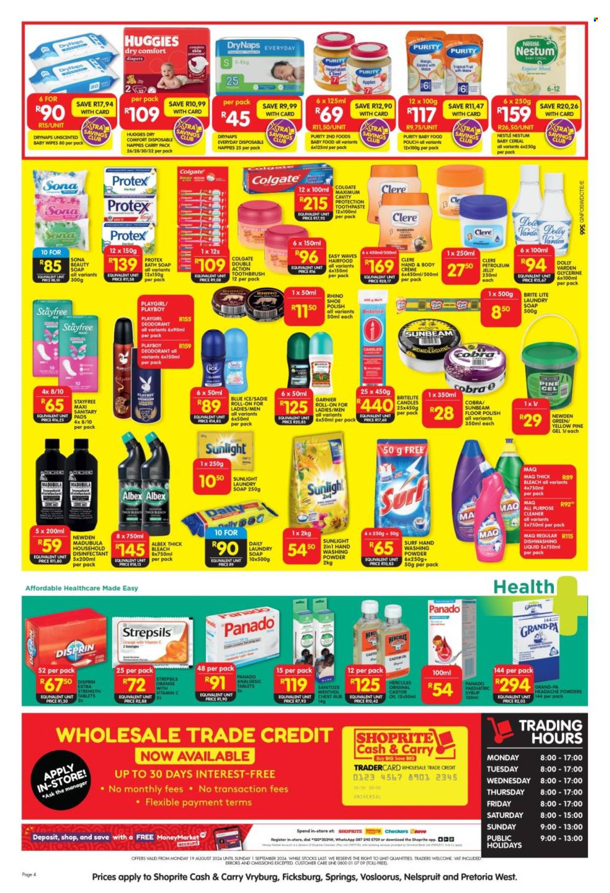 Shoprite specials - 19/08/2024 - 01/09/2024. Page 4
