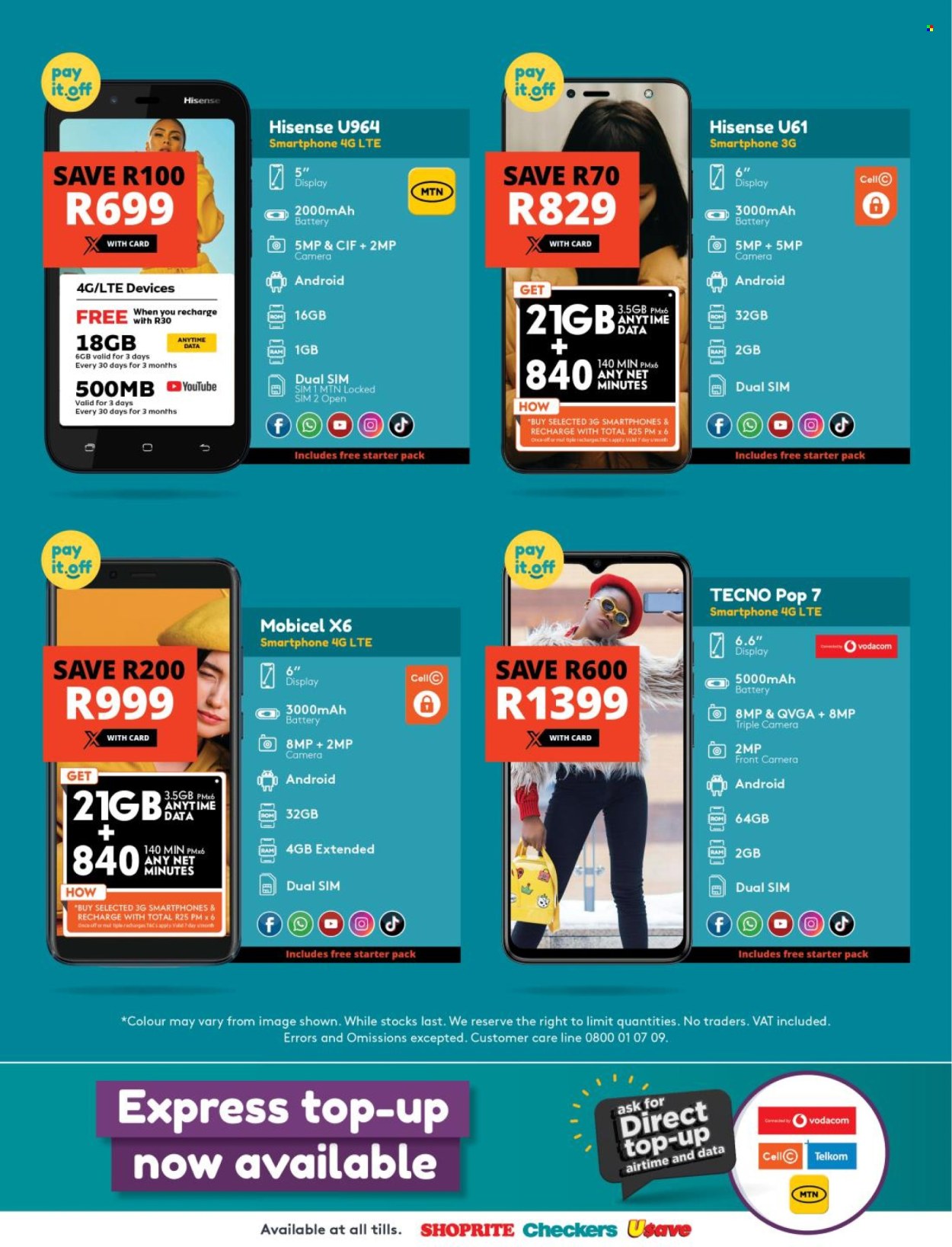 CHECKERS specials • Checkers Money Market • From Monday 19 Aug 2024