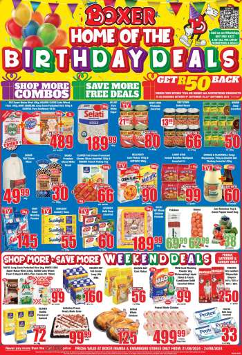 Boxer catalogue  - 21/08/2024 - 24/08/2024.