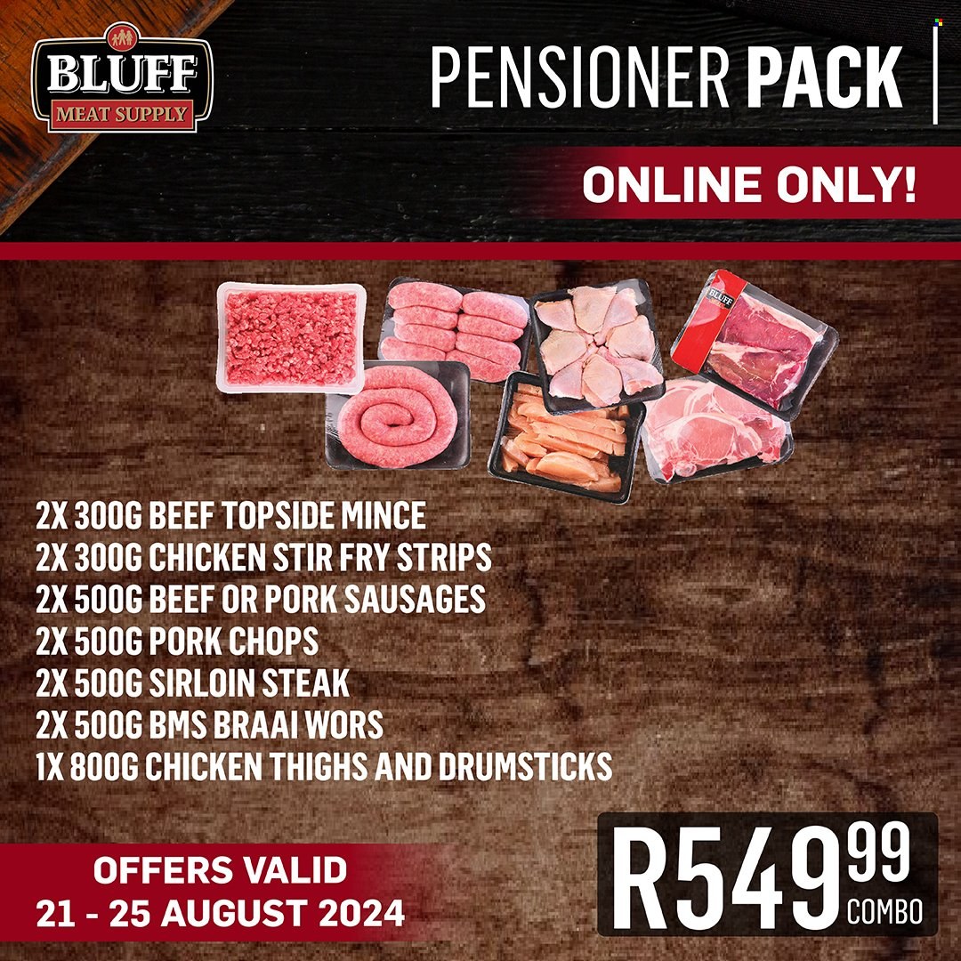 Bluff Meat Supply specials - 21/08/2024 - 25/08/2024. Page 9