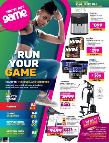 Game catalogue  - 21/08/2024 - 17/09/2024.