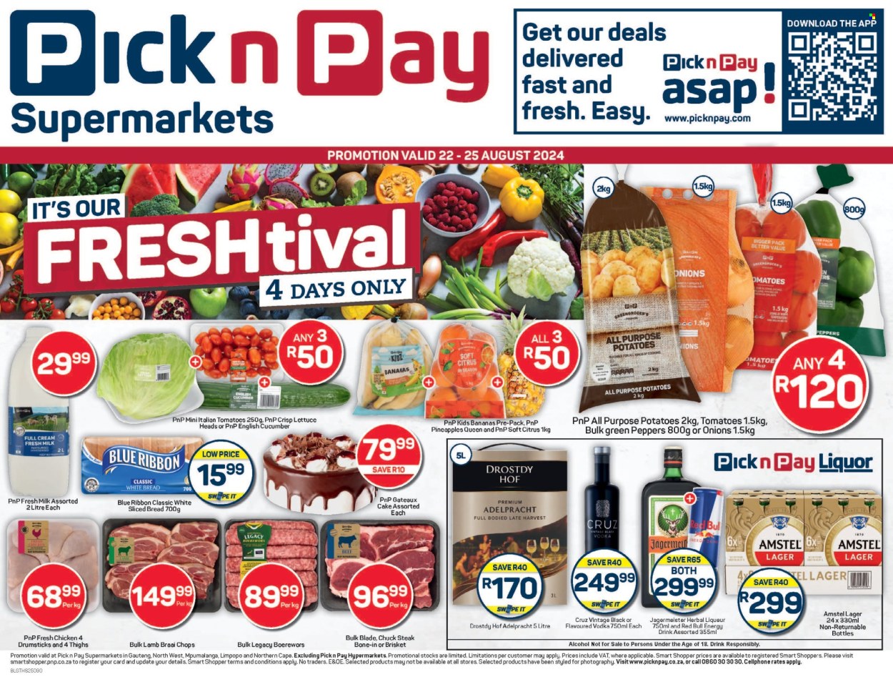 Pick n Pay Supermarket specials - 22/08/2024 - 25/08/2024. Page 1