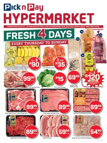 Pick n Pay Hypermarket catalogue  - 22/08/2024 - 25/08/2024.