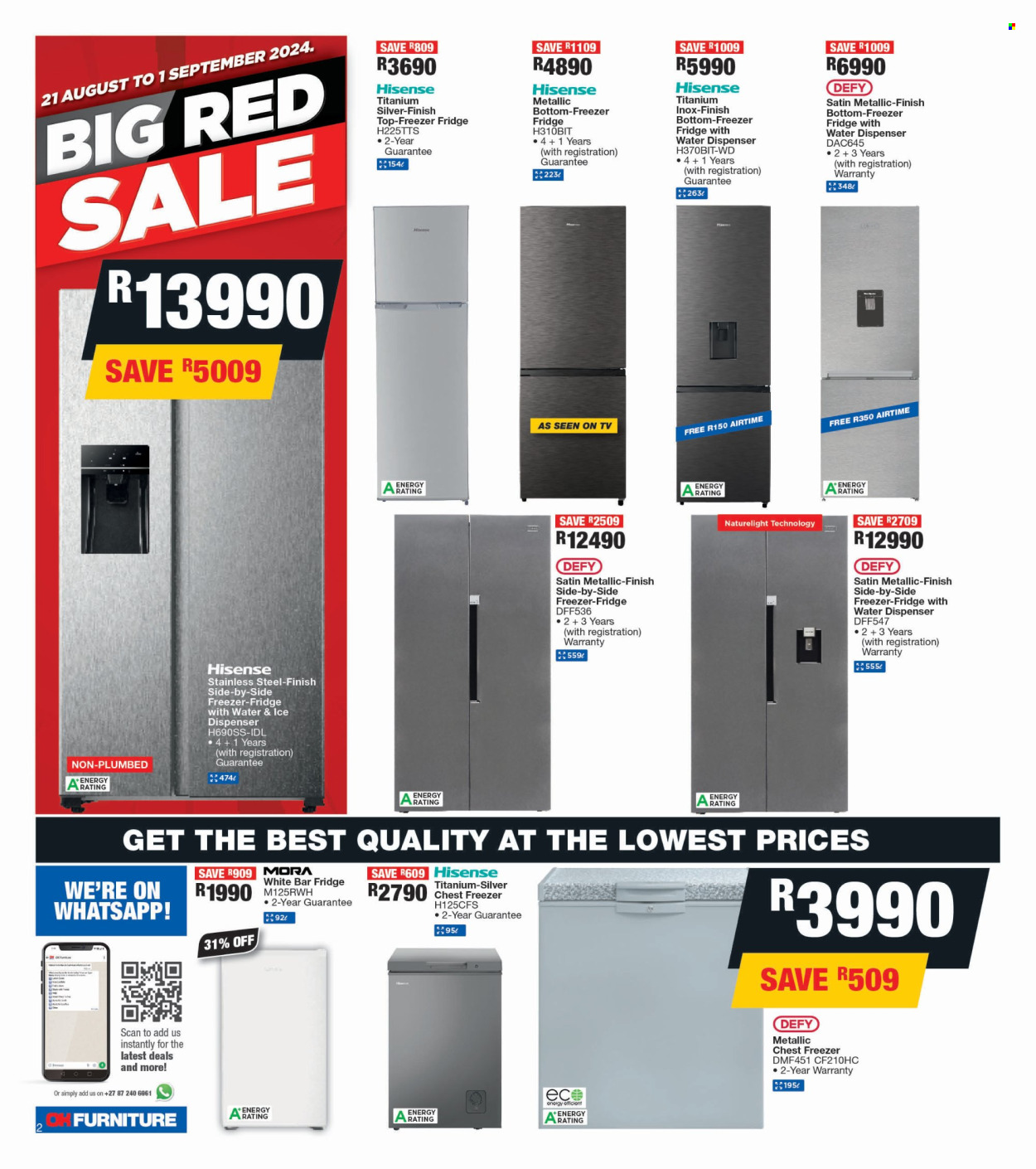 OK Furniture specials - 21/08/2024 - 01/09/2024. Page 2