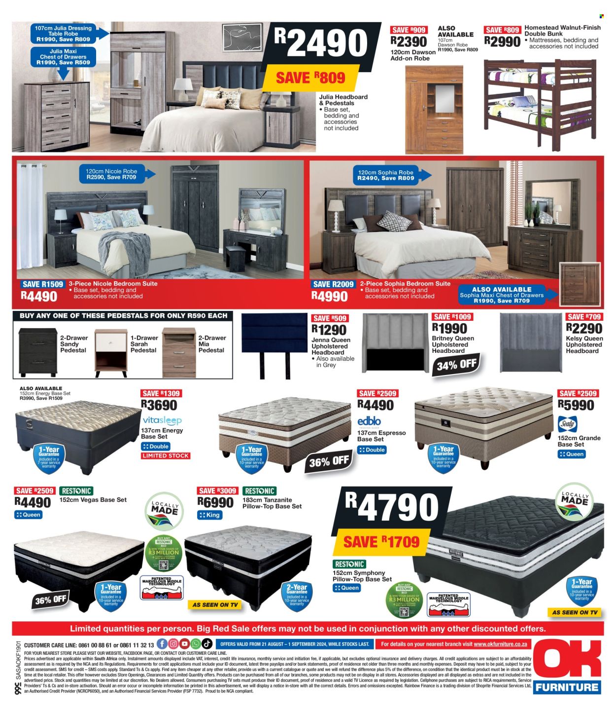 OK Furniture specials - 21/08/2024 - 01/09/2024. Page 8