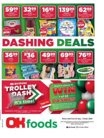 OK Foods catalogue  - 21/08/2024 - 08/09/2024.