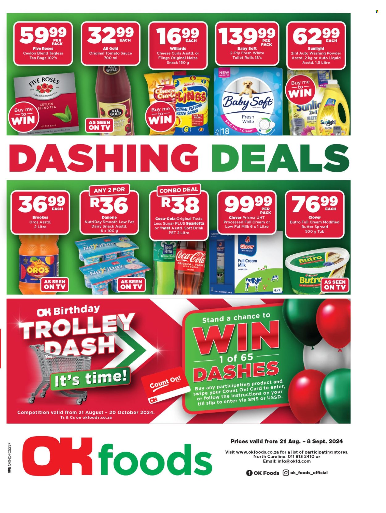 OK Foods specials - 21/08/2024 - 21/08/2024. Page 1