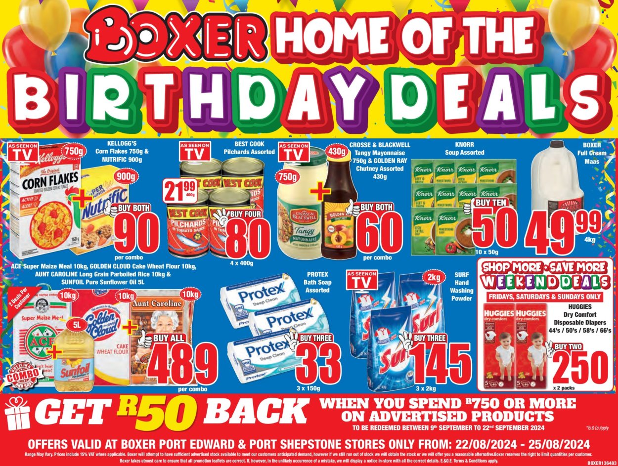 Boxer specials - 22/08/2024 - 25/08/2024. Page 1