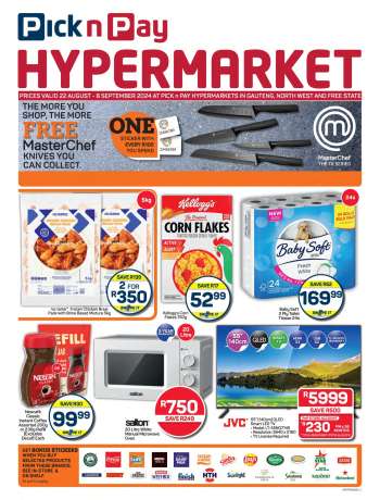 Pick n Pay Hypermarket catalogue  - 22/08/2024 - 08/09/2024.
