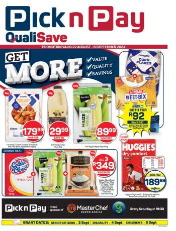 Pick n Pay QualiSave catalogue  - 22/08/2024 - 08/09/2024.