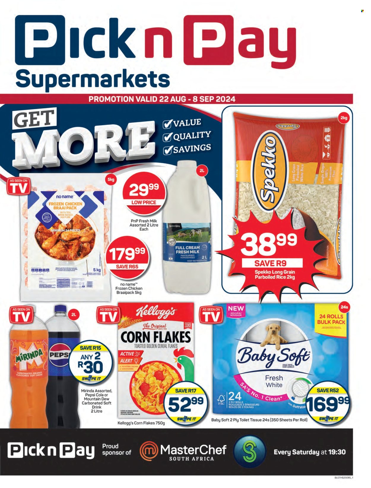 Pick n Pay Supermarket specials - 22/08/2024 - 08/09/2024. Page 1