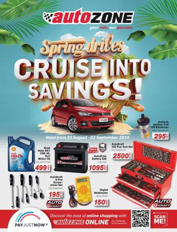 AutoZone catalogue  - 22/08/2024 - 02/09/2024.