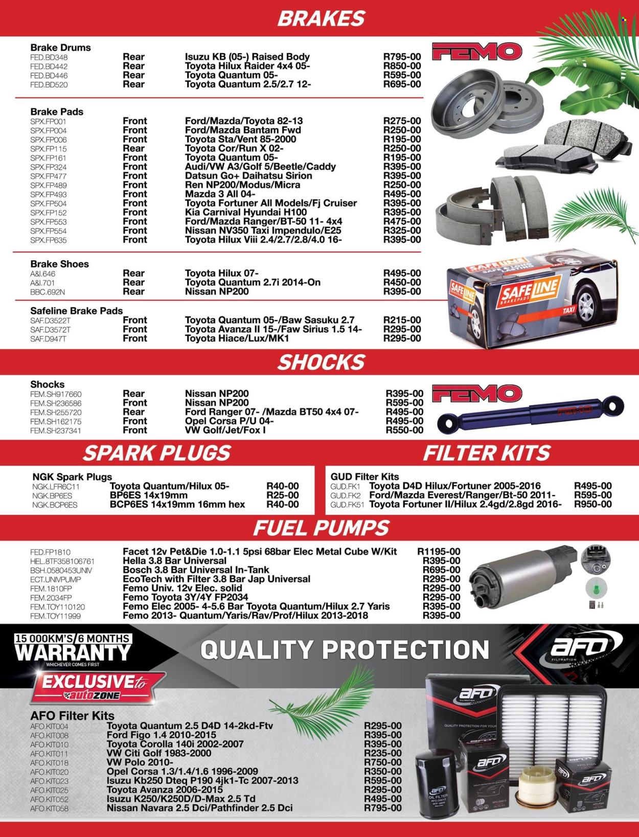 AutoZone specials - 22/08/2024 - 02/09/2024. Page 2