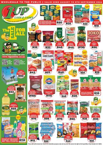 1UP Cash & Carry catalogue  - 22/08/2024 - 09/09/2024.