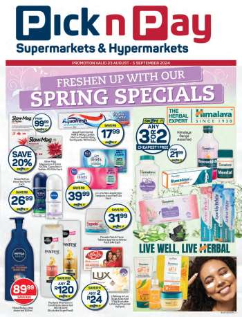 Pick n Pay catalogue  - 23/08/2024 - 05/09/2024.