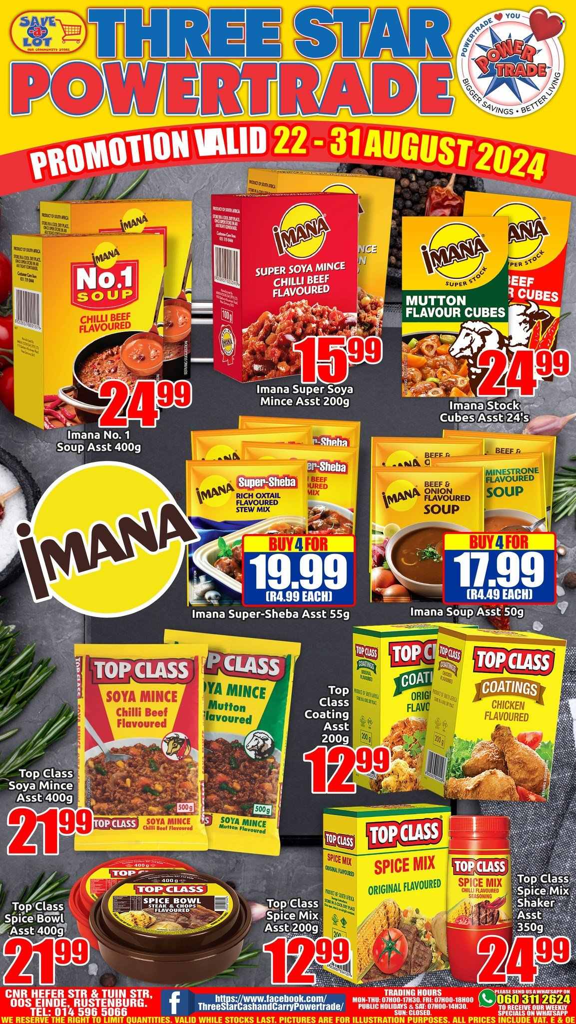 Three Star Cash and Carry specials - 23/08/2024 - 23/08/2024. Page 1