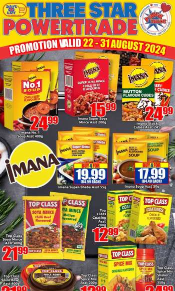 Three Star Cash and Carry catalogue  - 23/08/2024 - 23/08/2024.