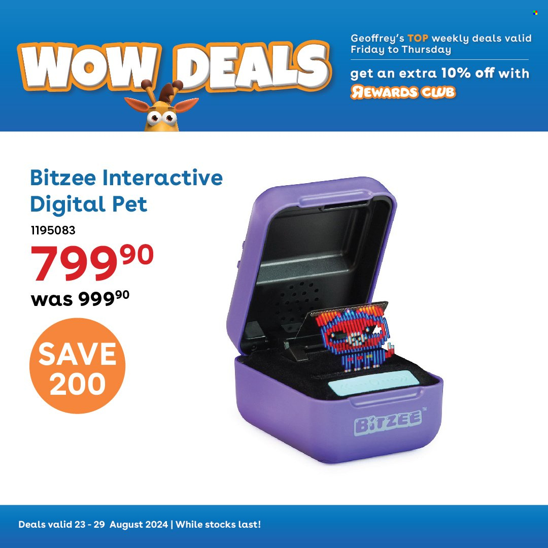 Toys R Us specials - 23/08/2024 - 29/08/2024. Page 1
