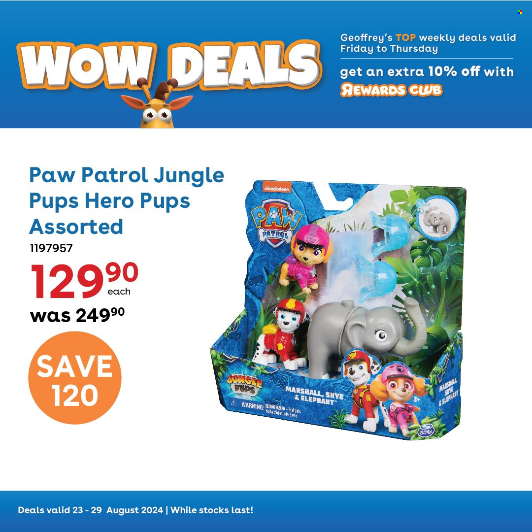 Toys R Us specials - 23/08/2024 - 29/08/2024. Page 6