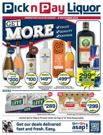 Pick n Pay catalogue  - 26/08/2024 - 08/09/2024.