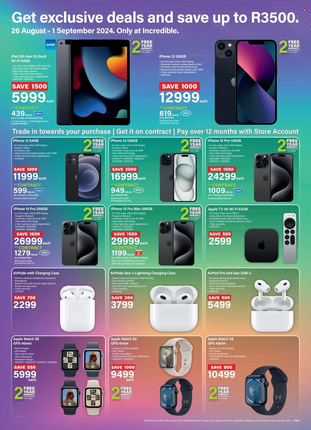 Incredible Connection specials - 26/08/2024 - 01/09/2024. Page 3