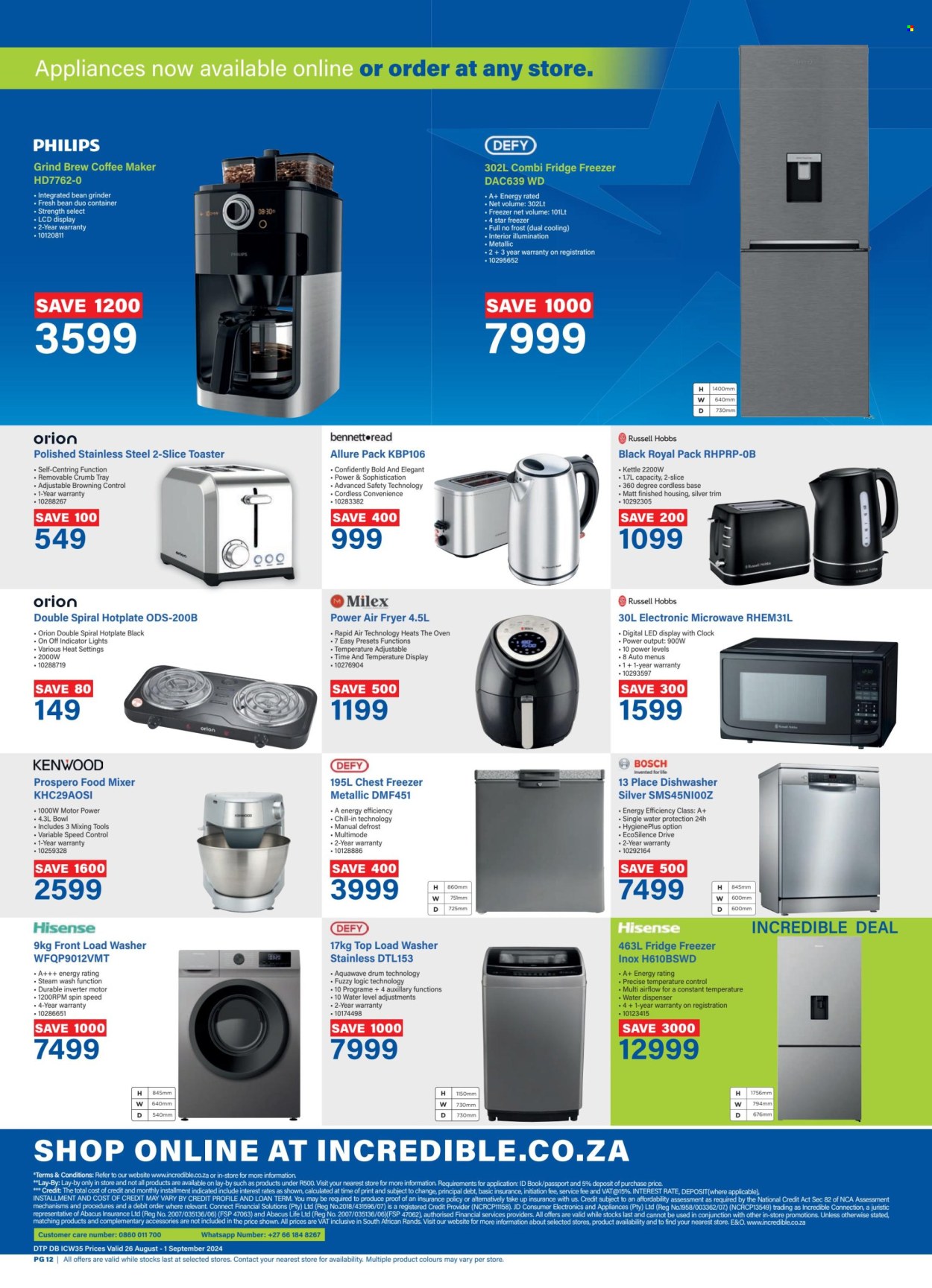 Incredible Connection specials - 26/08/2024 - 01/09/2024. Page 12