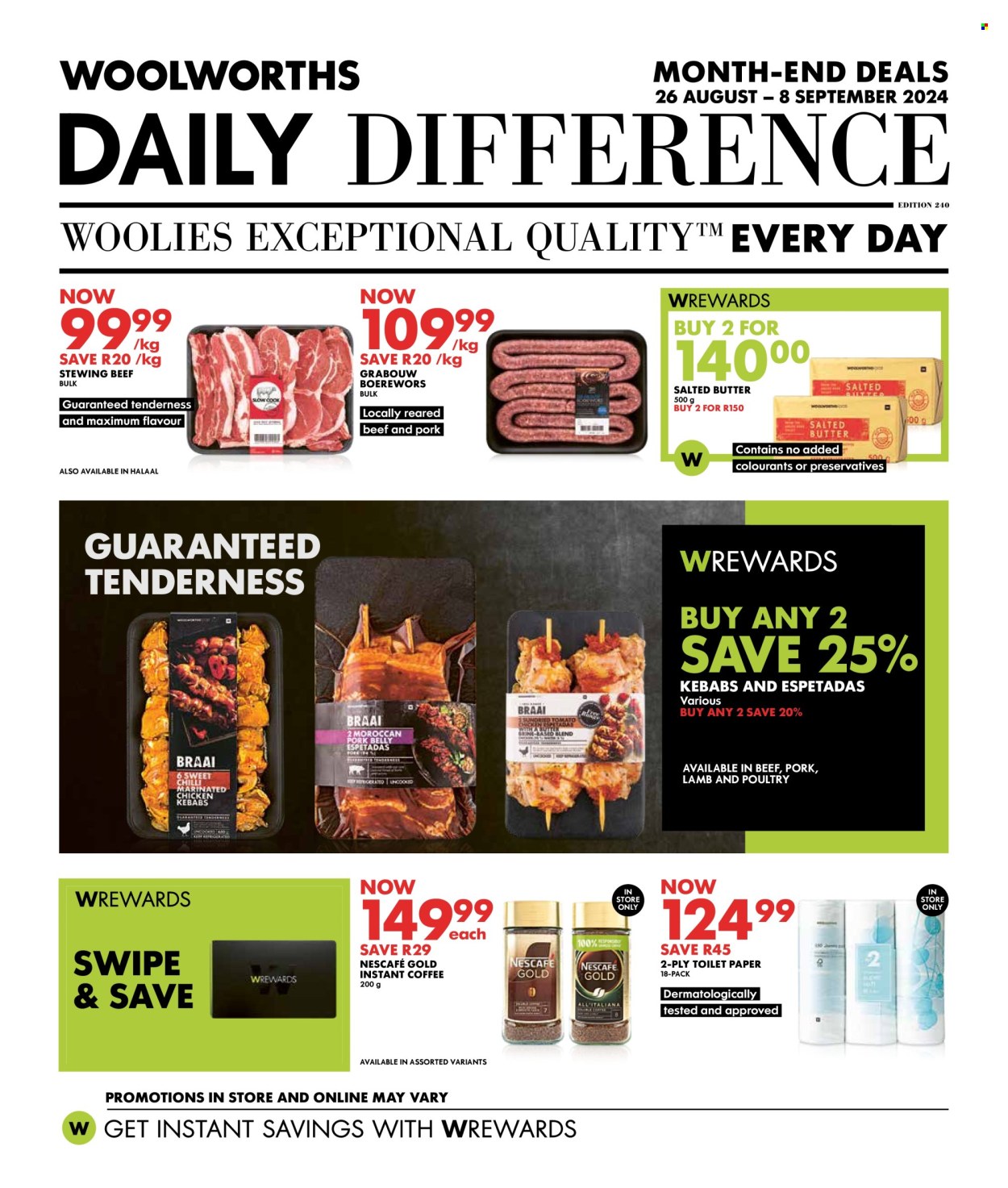 Woolworths specials - 26/08/2024 - 08/09/2024. Page 1