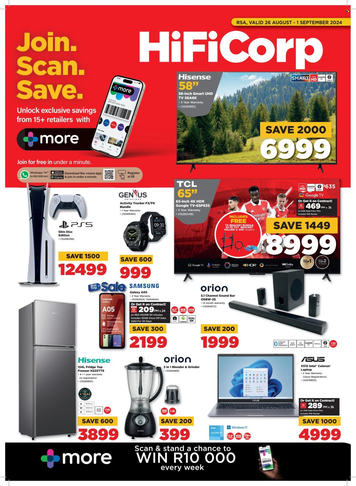 HiFi Corp specials - 26/08/2024 - 01/09/2024. Page 1
