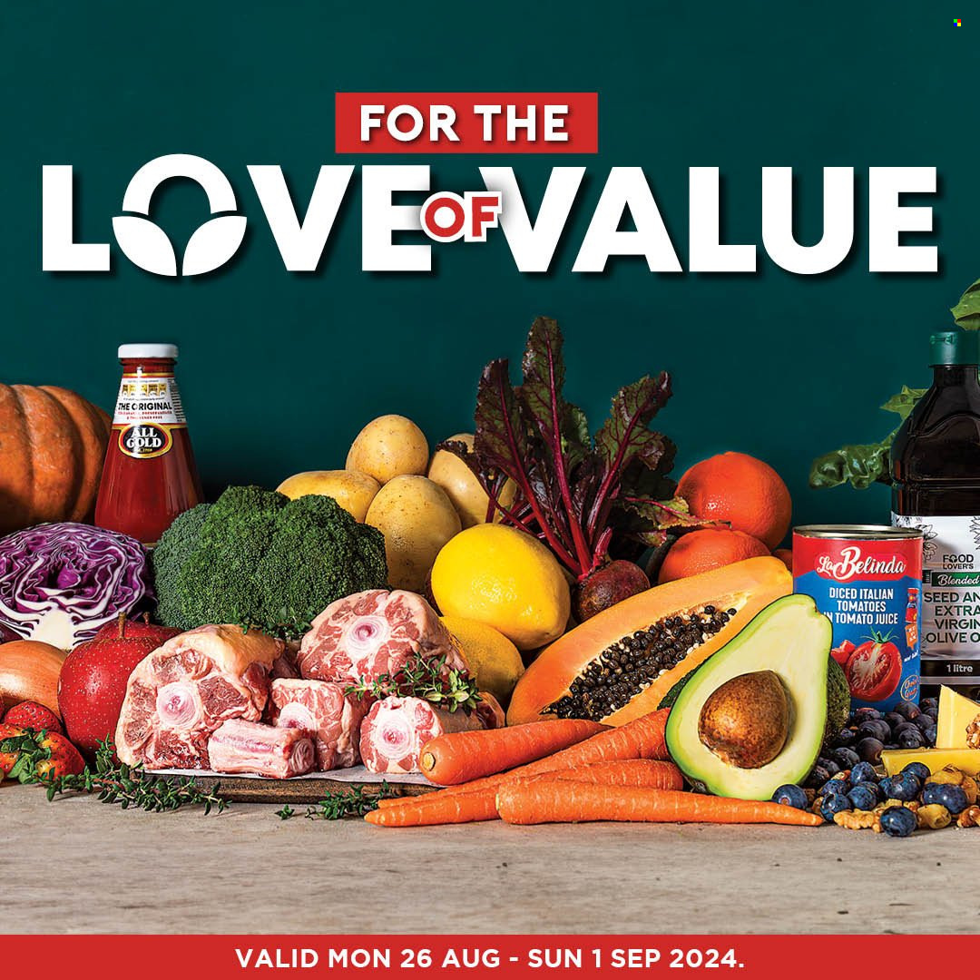 Food Lover's Market specials - 26/08/2024 - 01/09/2024. Page 1
