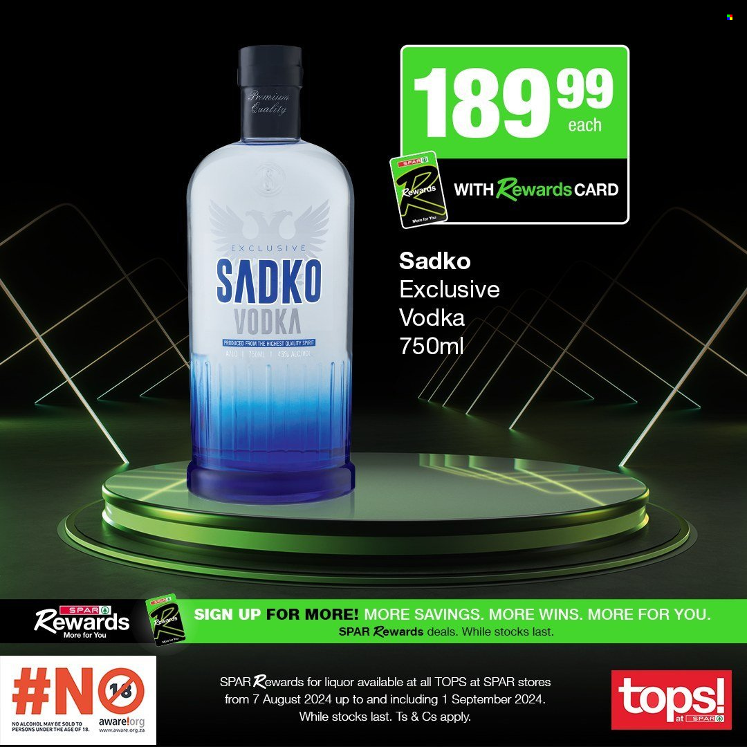 TOPS at SPAR specials - 07/08/2024 - 01/09/2024. Page 9