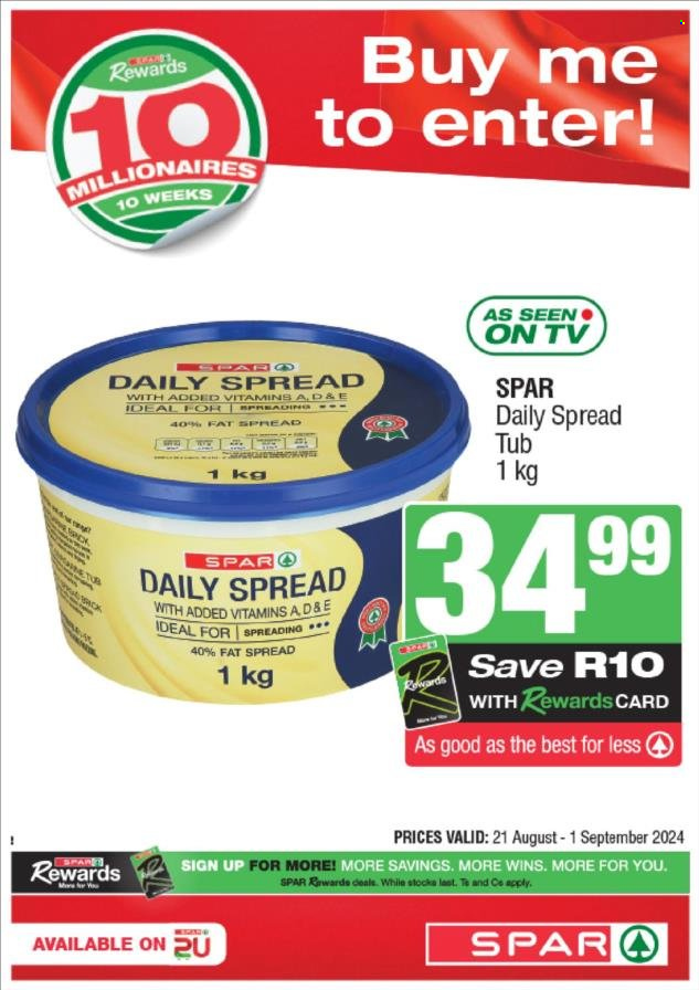 SPAR specials - 21/08/2024 - 01/09/2024. Page 6