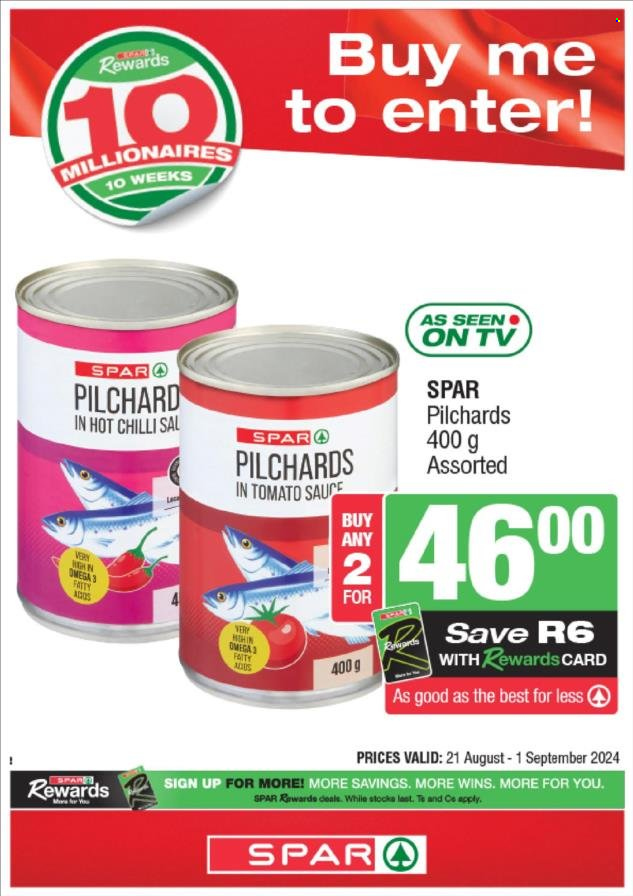 SPAR specials - 21/08/2024 - 01/09/2024. Page 11
