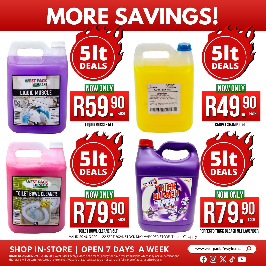 West Pack Lifestyle specials - 20/08/2024 - 22/09/2024. Page 11