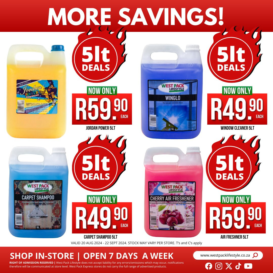 West Pack Lifestyle specials - 20/08/2024 - 22/09/2024. Page 12