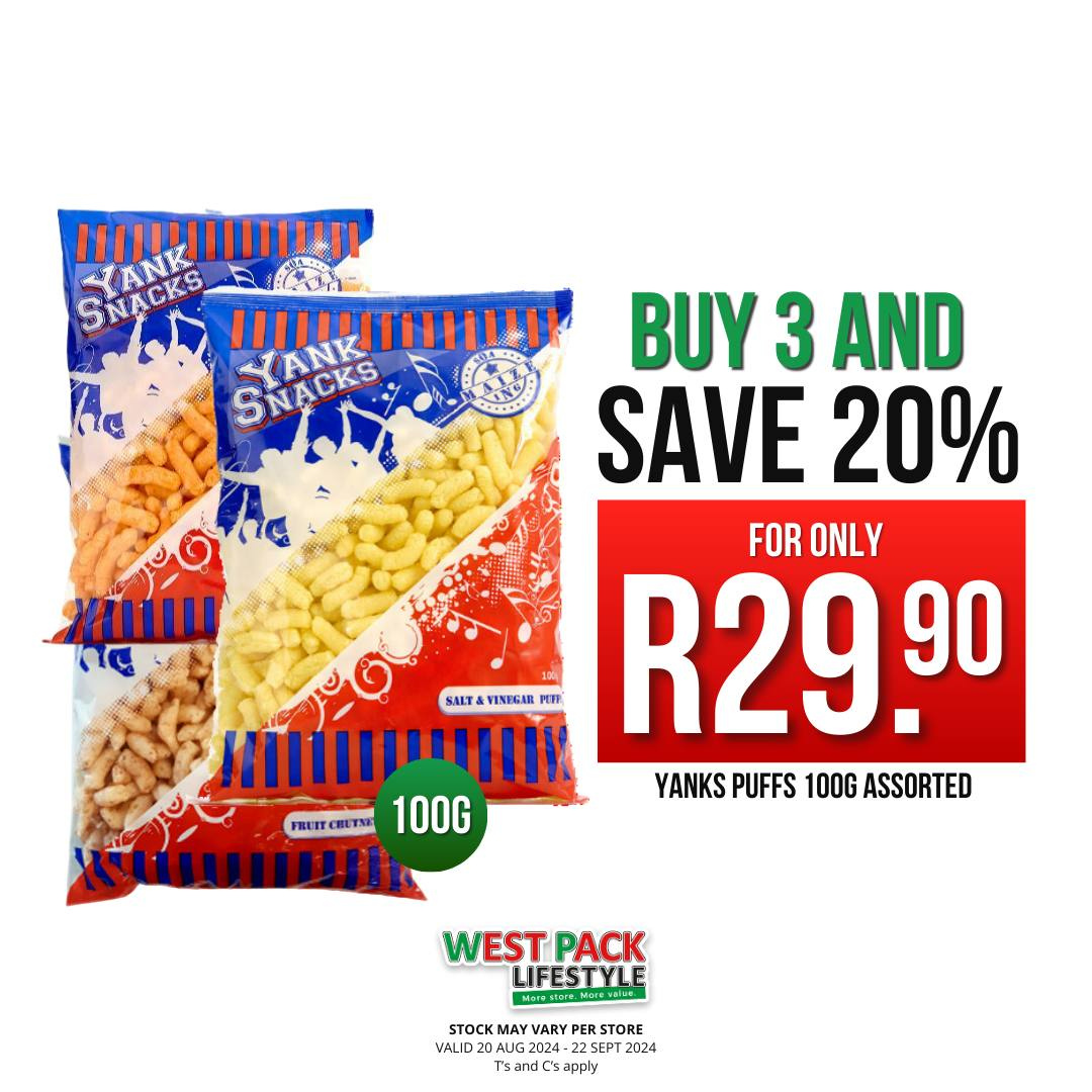 West Pack Lifestyle specials - 20/08/2024 - 22/09/2024. Page 19