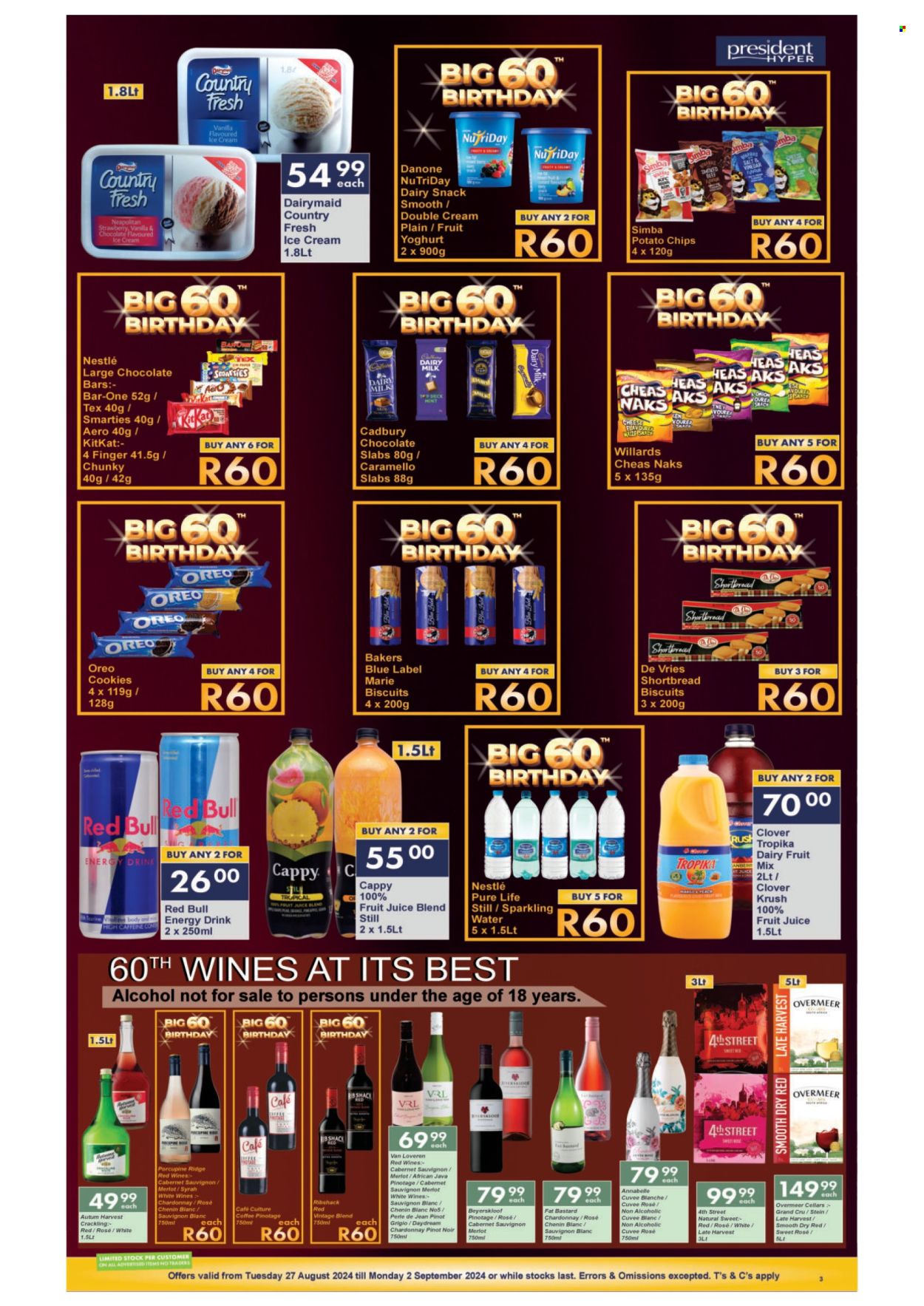 President Hyper specials - 27/08/2024 - 02/09/2024. Page 3