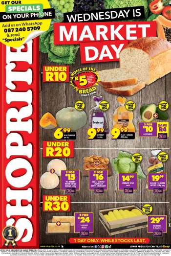 Shoprite catalogue  - 28/08/2024 - 28/08/2024.
