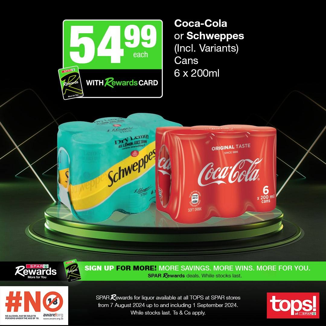 TOPS at SPAR specials - 07/08/2024 - 01/09/2024. Page 4