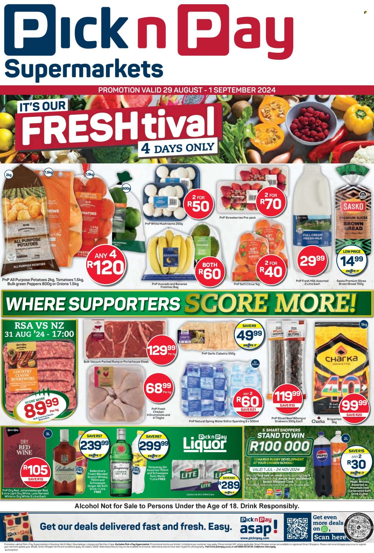 Pick n Pay Supermarket specials - 29/08/2024 - 01/09/2024. Page 1