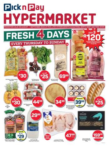 Pick n Pay Hypermarket catalogue  - 29/08/2024 - 01/09/2024.
