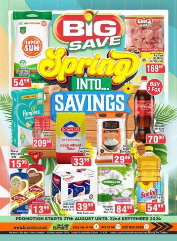 Big Save catalogue  - 27/08/2024 - 22/09/2024.