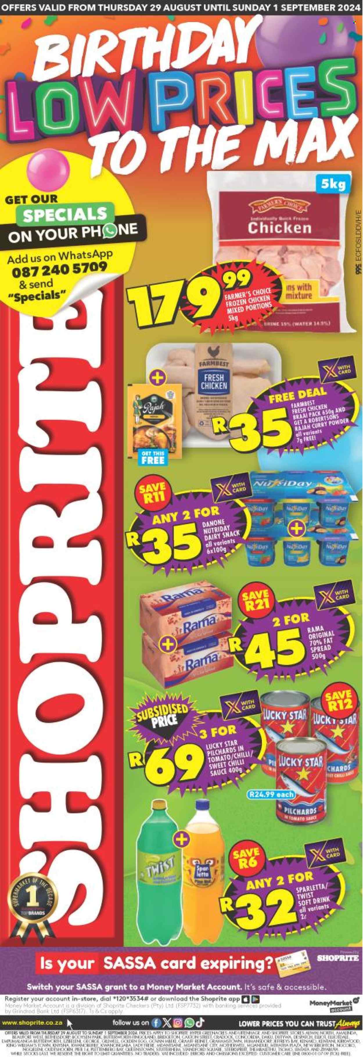 Shoprite specials - 29/08/2024 - 01/09/2024. Page 1